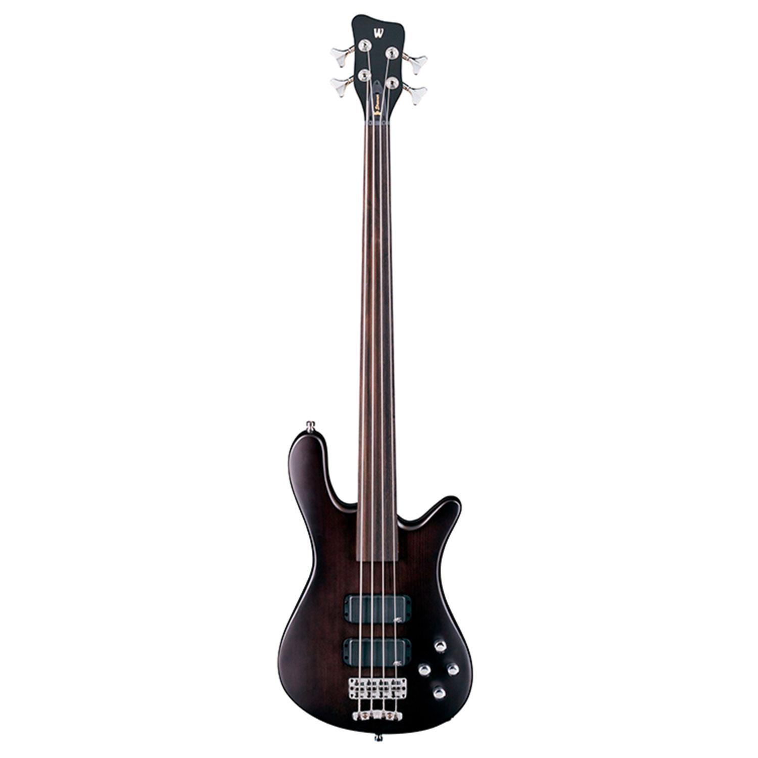 Warwick RockBass Streamer Standard 4 Fretless Nirvana Black Transpa